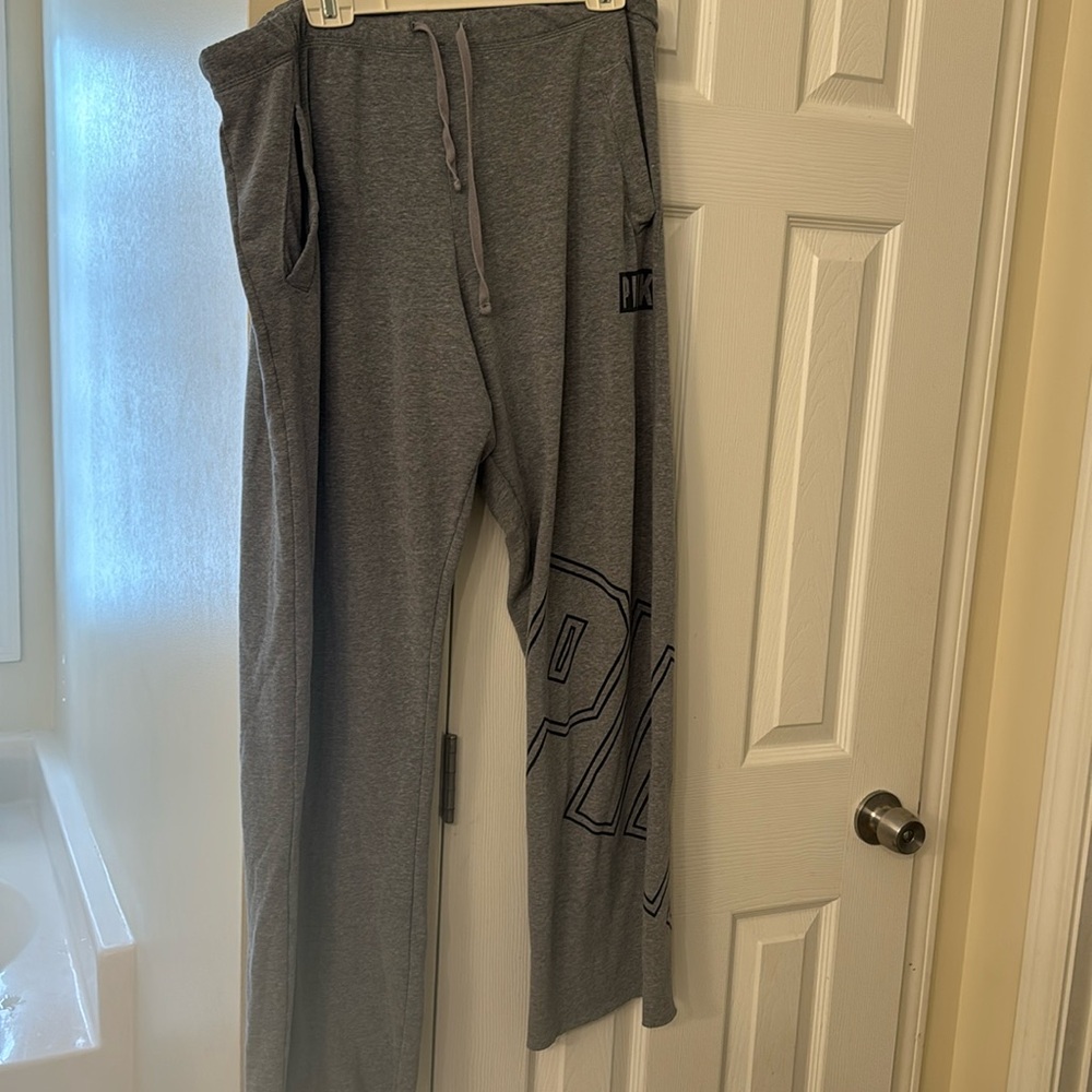 Pink Victoria secret sweatpants
